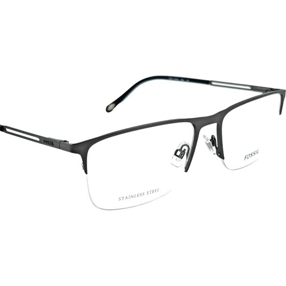 Fossil FOS7139G Mens Eyeglass Frame R80 Matte Ruthenium - Picture 5 of 5